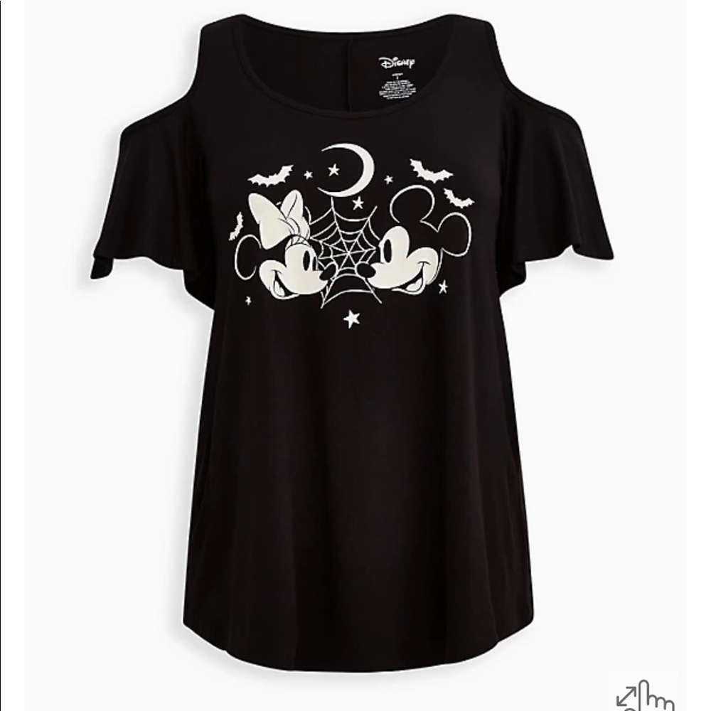 Torrid Disney Mickey and Minnie glow in the dark size 2